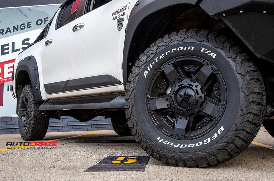 TOYOTA HILUX N80 4WD ROCKSTAR XD 2 MATTE BLACK